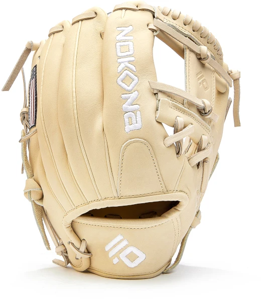 11.25 Inch Nokona AmericanKIP Select A-200 Blonde Youth Baseball Glove 3 11.25 Inch Nokona AmericanKIP Select A-200 Blonde Youth Baseball Glove