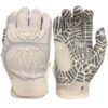 2023 Spiderz HYBRID Batting Gloves: White/White 2 2023 Spiderz HYBRID Batting Gloves: White/White -Rawlings Store 2020HybWhiteout