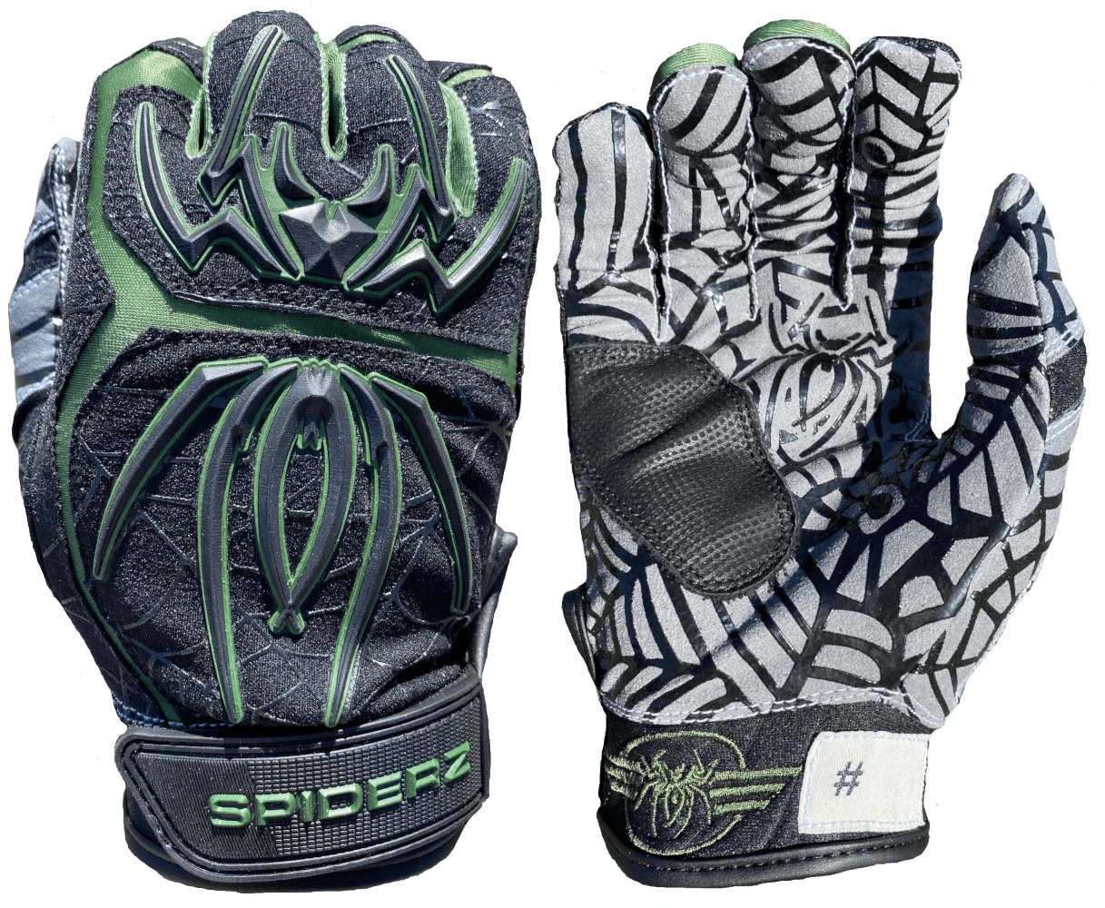 2020 Spiderz HYBRID Limited Edition Batting Gloves: "40 MIKE MIKE" 3 2020 Spiderz HYBRID Limited Edition Batting Gloves: "40 MIKE MIKE"