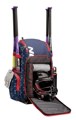 Easton Roadhouse Slowpitch Backpack: EBA004 -Rawlings Store EBA004 SS3