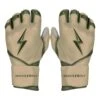 Bruce Bolt Premium Pro Military Series Long Cuff Batting Gloves: Beige -Rawlings Store IMG 0880