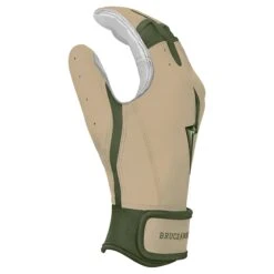 Bruce Bolt Premium Pro Military Series Short Cuff Batting Gloves: Beige -Rawlings Store IMG 0889