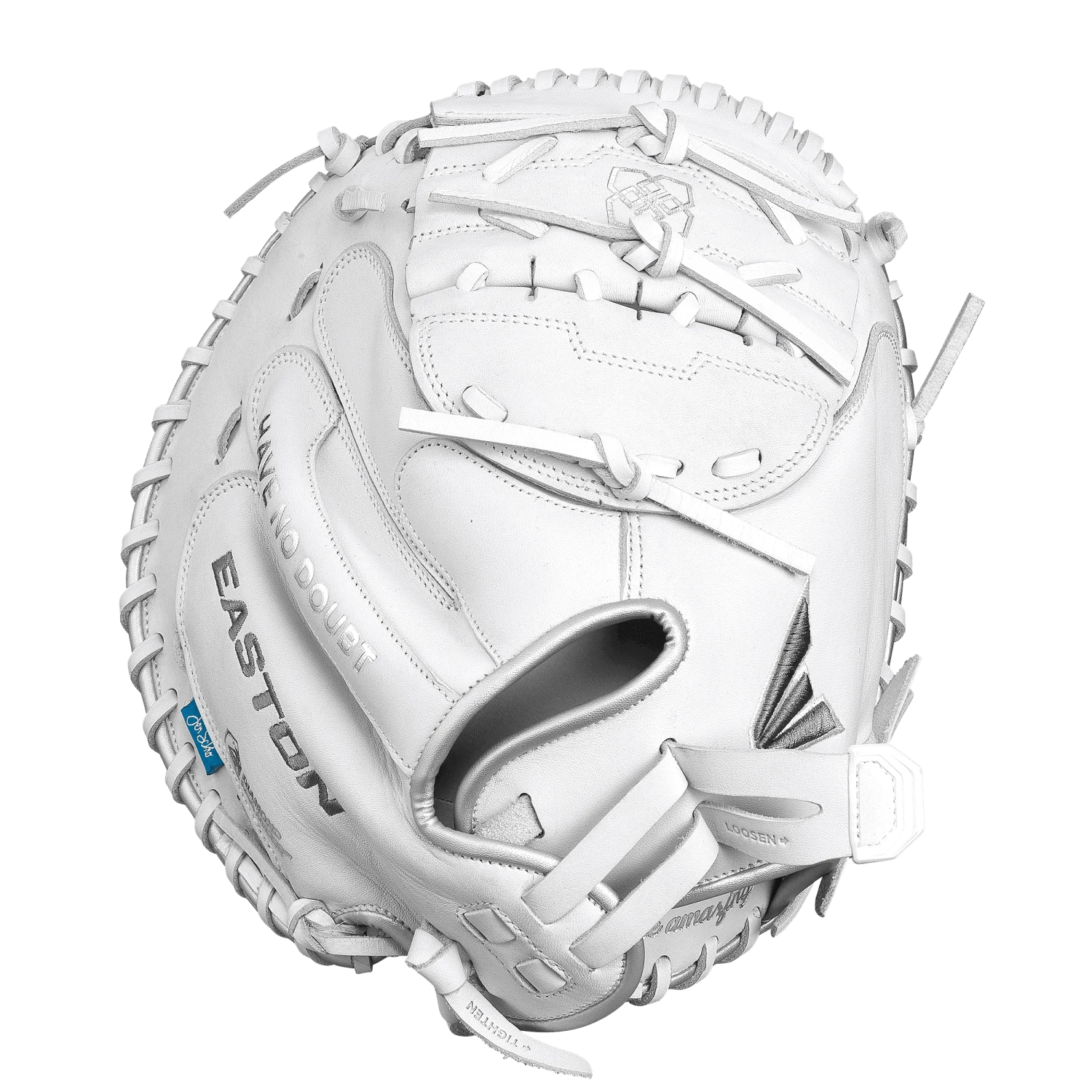 Easton Elite 33" Jen Schroeder Fastpitch Catcher's Mitt: MYWHY-29 3 Easton Elite 33" Jen Schroeder Fastpitch Catcher's Mitt: MYWHY-29