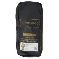Bruce Bolt PREMIUM PRO Gold Series Batting Gloves: Long Cuff 13 Bruce Bolt PREMIUM PRO Gold Series Batting Gloves: Long Cuff -Rawlings Store LC GLD BAG