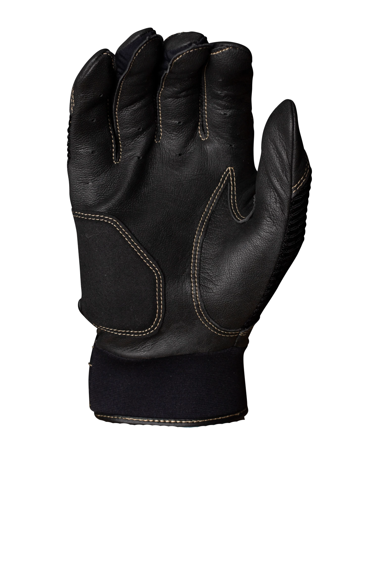Miken Softball MK7X Adult Black And Gold Batting Gloves: MBGGLD-BLK 4 Miken Softball MK7X Adult Black And Gold Batting Gloves: MBGGLD-BLK - Image 2