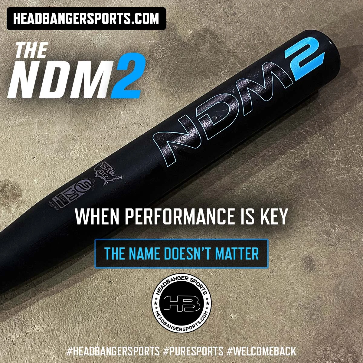 PURE Sports NDM2 12" 2 Piece Game Ready USSSA Slowpitch Softball Bat: M2FE 3 PURE Sports NDM2 12" 2 Piece Game Ready USSSA Slowpitch Softball Bat: M2FE