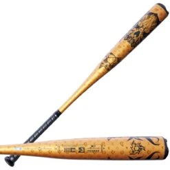2023 DeMarini Voodoo One Gold BBCOR (-3) Baseball Bat: WBD2352010 21 2023 DeMarini Voodoo One Gold BBCOR (-3) Baseball Bat: WBD2352010 -Rawlings Store WBD2352010 8 DeMarini Voodoo One GD.png.cq5dam.web .1200.1200