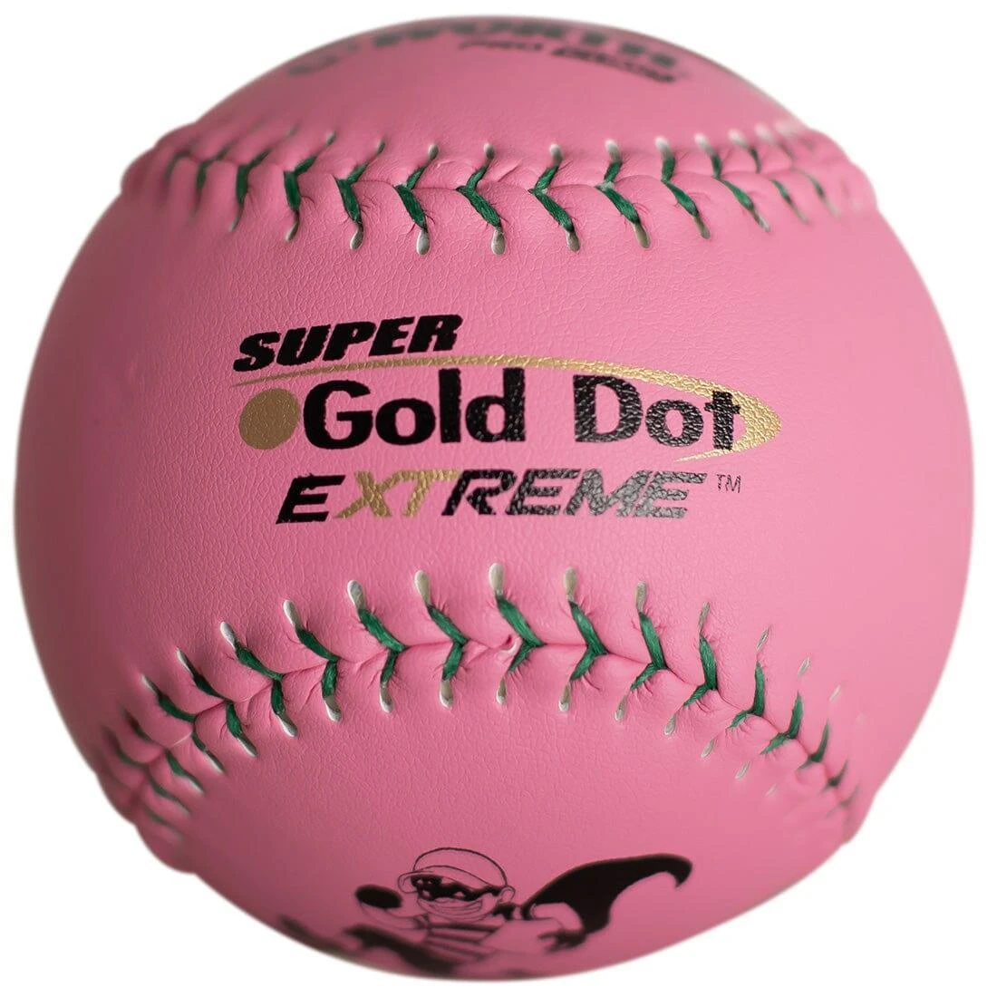 Worth Pink 12" ISA Super Gold Dot 44/400 Slowpitch Softballs (Dozen): WIS12CP 3 Worth Pink 12" ISA Super Gold Dot 44/400 Slowpitch Softballs (Dozen): WIS12CP