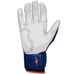 Bruce Bolt PREMIUM PRO NIMMO Long Cuff Batting Gloves: Mets Blue 15 Bruce Bolt PREMIUM PRO NIMMO Long Cuff Batting Gloves: Mets Blue -Rawlings Store premium pro nimmo series long cuff batting gloves blue gloves brucebolt 291082