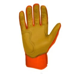 Bruce Bolt PREMIUM PRO Short Cuff Batting Gloves: Orange 14 Bruce Bolt PREMIUM PRO Short Cuff Batting Gloves: Orange -Rawlings Store premium pro short cuff batting gloves orange brucebolt 164912
