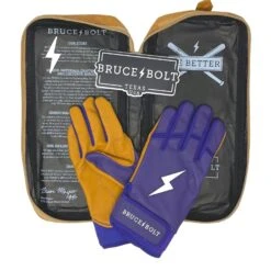 Bruce Bolt PREMIUM PRO Short Cuff Batting Gloves: Purple 13 Bruce Bolt PREMIUM PRO Short Cuff Batting Gloves: Purple -Rawlings Store premium pro short cuff batting gloves purple brucebolt 271484