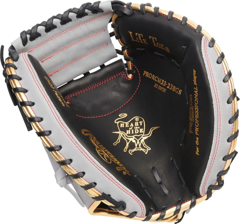 33 Inch Rawlings Heart Of The Hide R2G Adult Catcher Baseball Mitt PRORCM33-23BGS 4 33 Inch Rawlings Heart Of The Hide R2G Adult Catcher Baseball Mitt PRORCM33-23BGS - Image 2