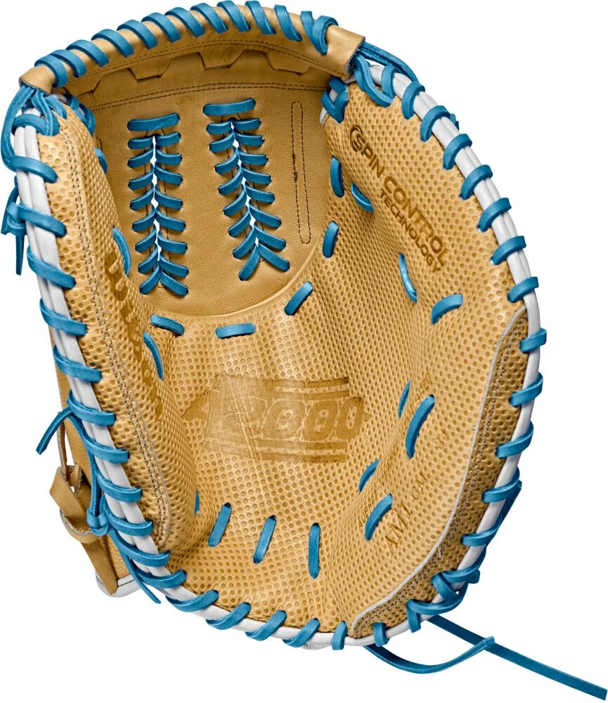 34 Inch Wilson A2000 SuperSkin Aubree Munro Game Model Women's Fastpitch Softball Catcher Mitt WBW10043634 4 34 Inch Wilson A2000 SuperSkin Aubree Munro Game Model Women's Fastpitch Softball Catcher Mitt WBW10043634 - Image 2