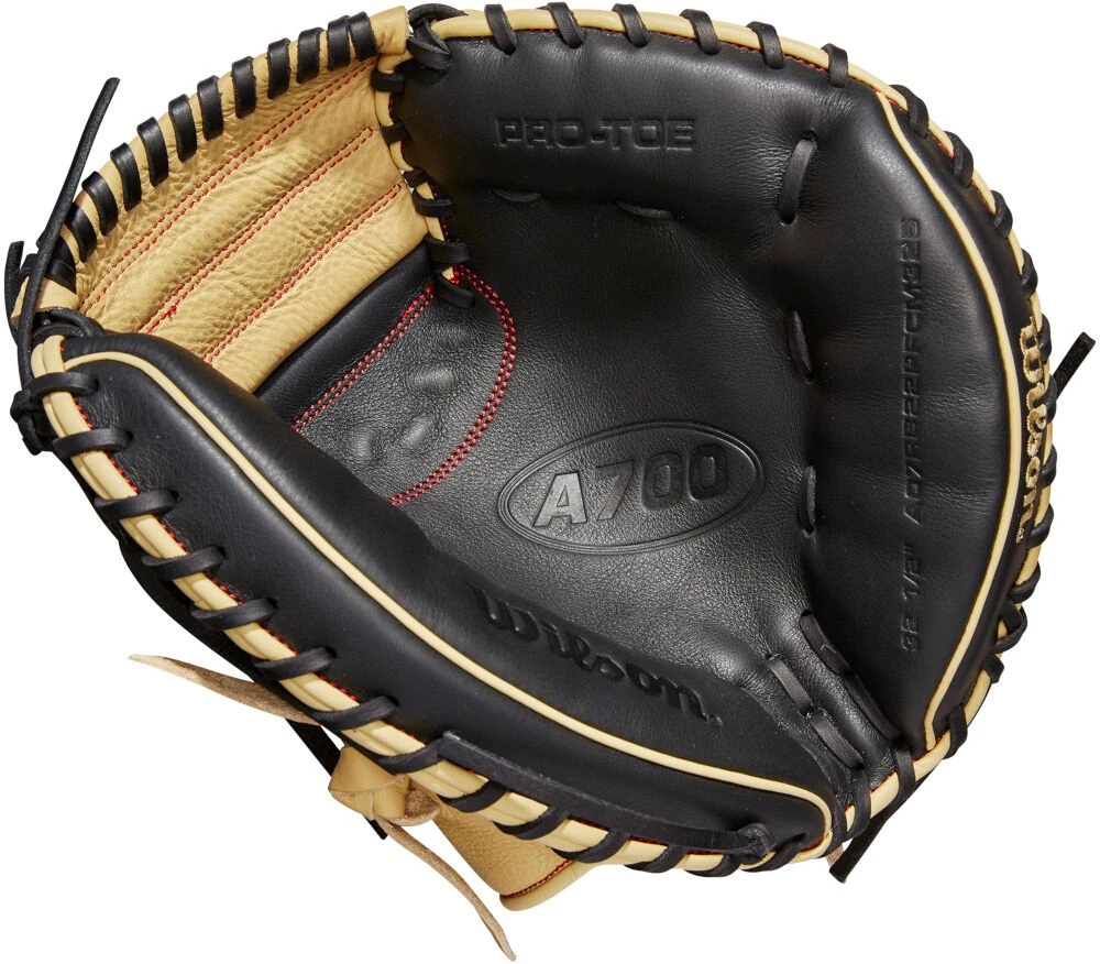 32.5 Inch Wilson A700 Adult Baseball Catcher Mitt WBW100429325 4 32.5 Inch Wilson A700 Adult Baseball Catcher Mitt WBW100429325 - Image 2